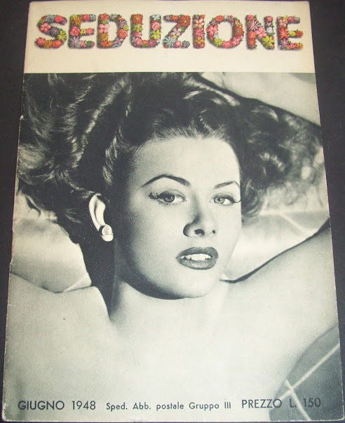 SEDUZIONE magazine side cover June 1948