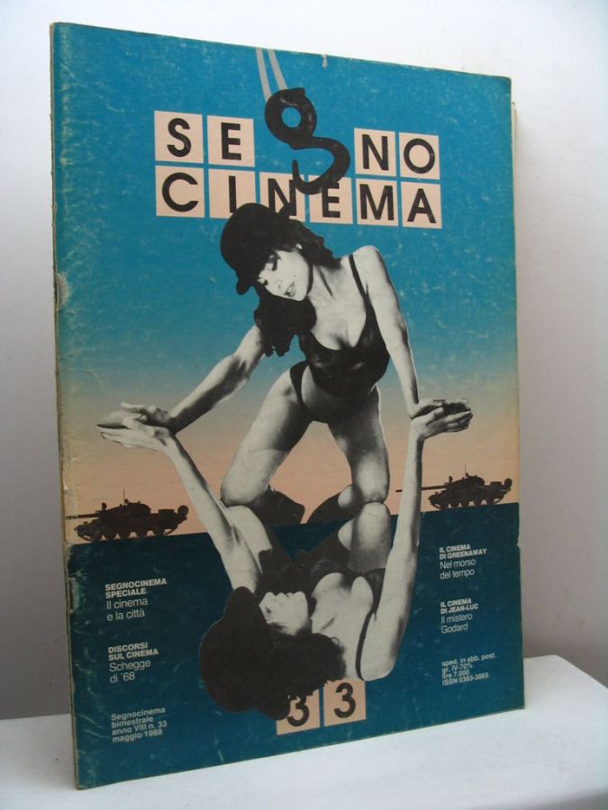SEGNOCINEMA magazine side cover Issue 33  May 1988