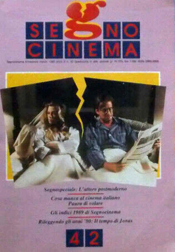 SEGNOCINEMA magazine side cover Issue 42   1990