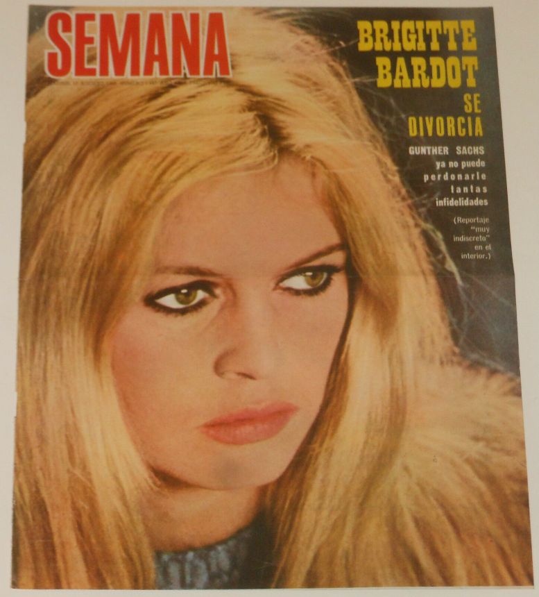 SEMANA magazine cover   1968