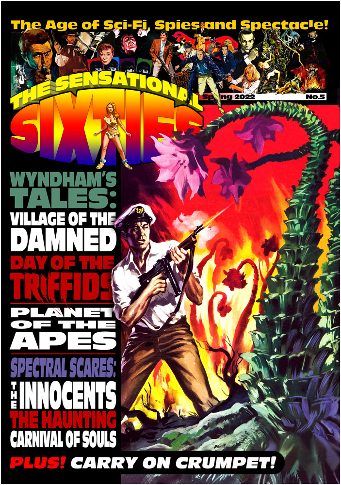 SENSATIONAL SIXTIES magazine cover Issue 5 Spring 2022