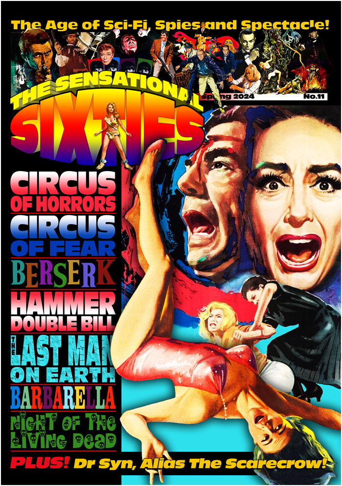 SENSATIONAL SIXTIES magazine cover Issue 11 Spring 2024