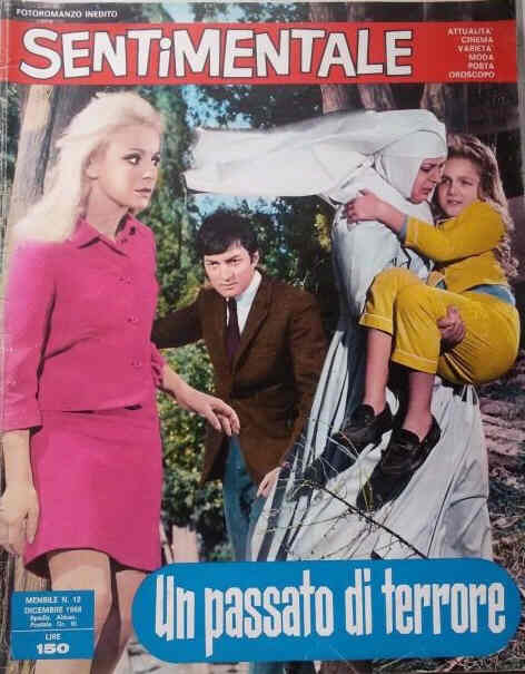 SENTIMENTALE magazine side cover  December 1968