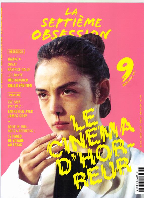 SEPTIEME OBSESSION |LA magazine cover Issue 9 March/April 2017