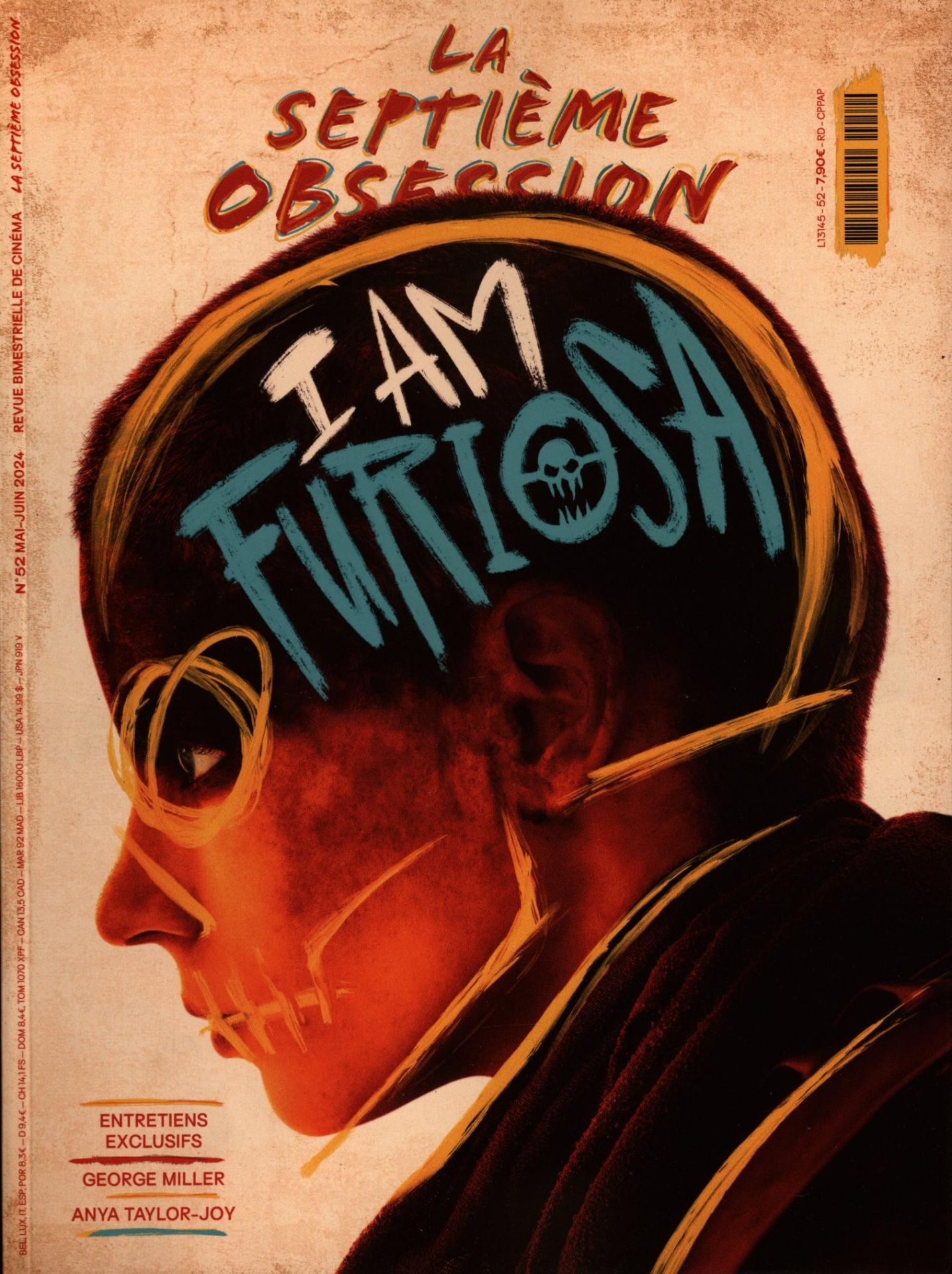 SEPTIEME OBSESSION |LA magazine cover Issue 52  May/June 2024