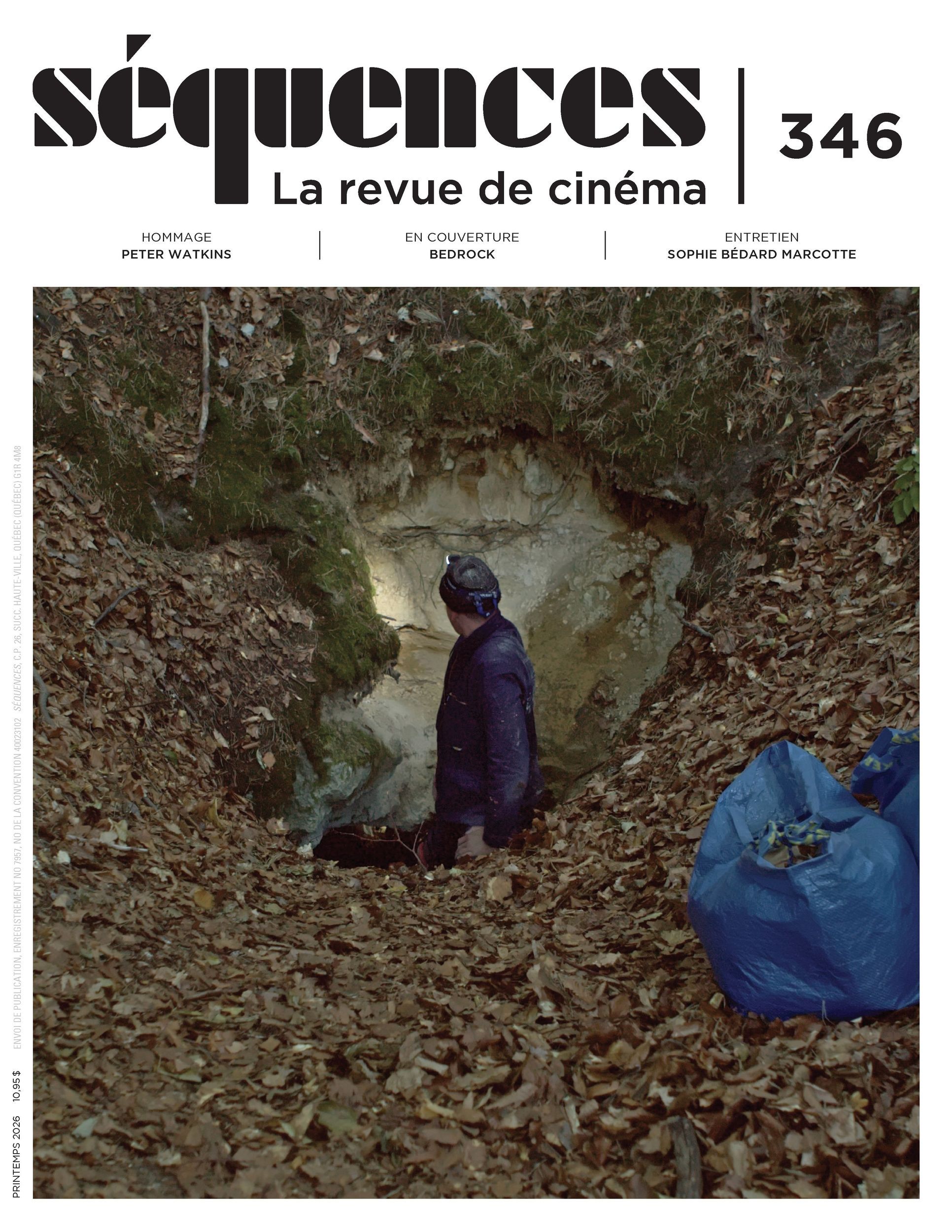 SEQUENCES magazine cover Issue 346 Spring 2026