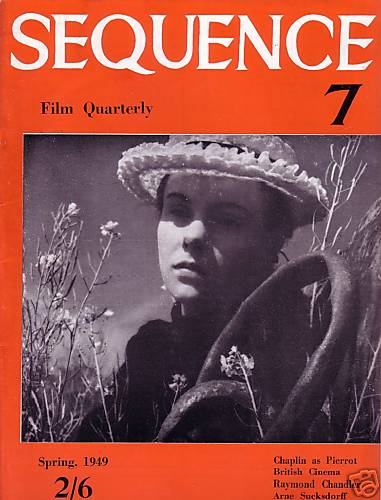 SEQUENCE magazine cover Issue 7 Spring 1949
