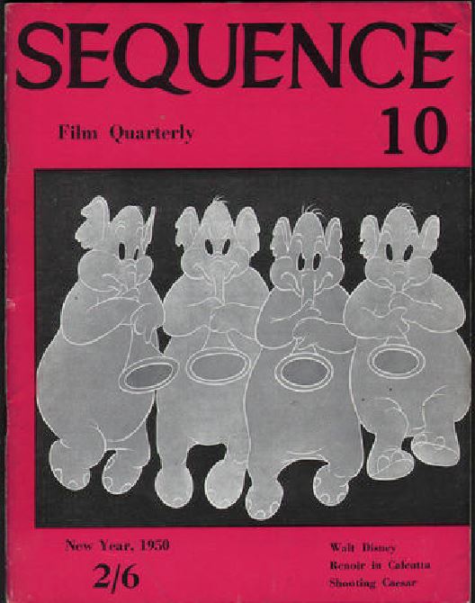 SEQUENCE magazine cover Issue 10 New Year 1950