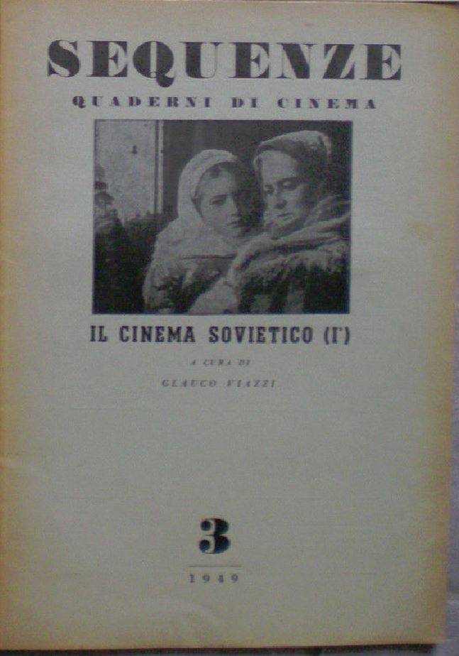 SEQUENZE (It 40s) magazine cover Issue 3 November 1949