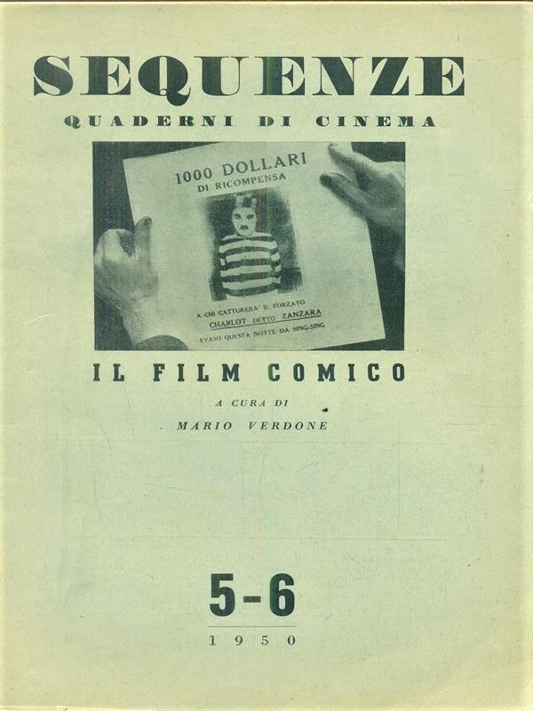 SEQUENZE (It 40s) magazine cover Issue 5/6 January/February 1950