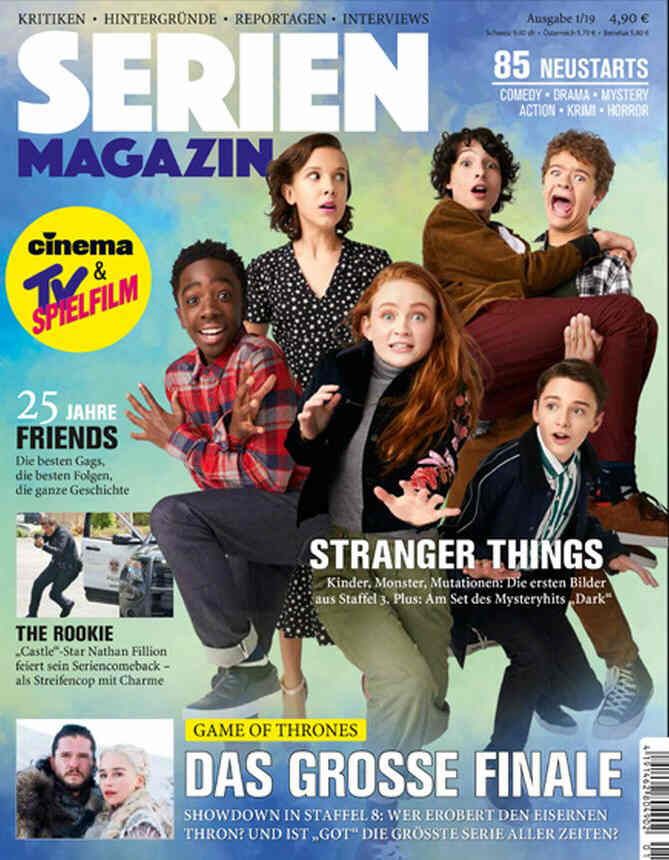 SERIEN MAGAZIN magazine side cover Issue 1   2019