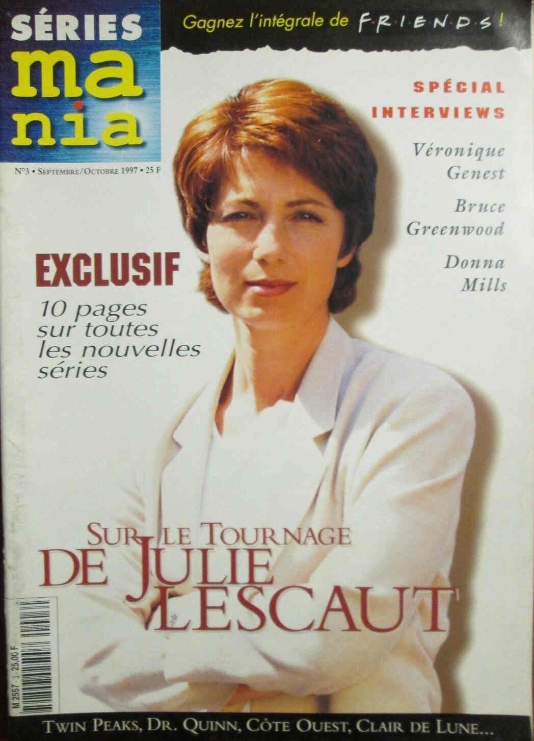 SERIES MANIA magazine cover Issue 3 September/October 1997