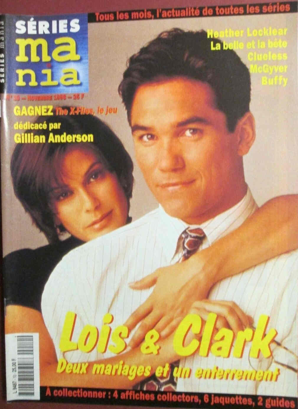 SERIES MANIA magazine cover Issue 10 November 1998