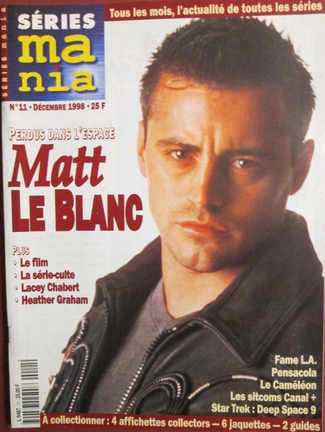 SERIES MANIA magazine cover Issue 11 December 1998