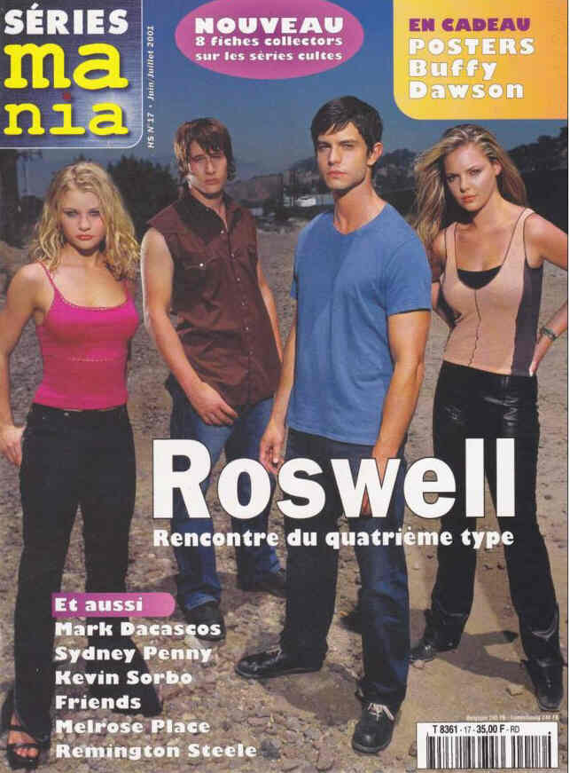 SERIES MANIA magazine cover Issue 27  June/July 2001