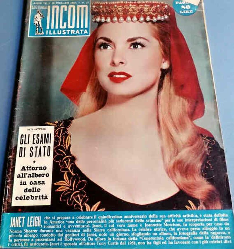 SETTIMANA INCOM magazine cover Issue 51 18 December 1954