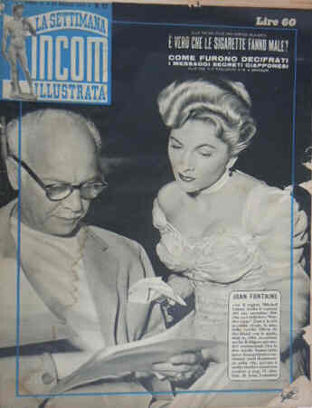 SETTIMANA INCOM magazine cover 24 March 1951
