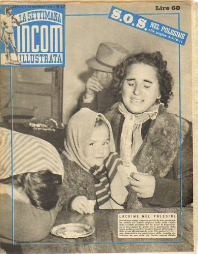 SETTIMANA INCOM magazine cover 24 November 1951