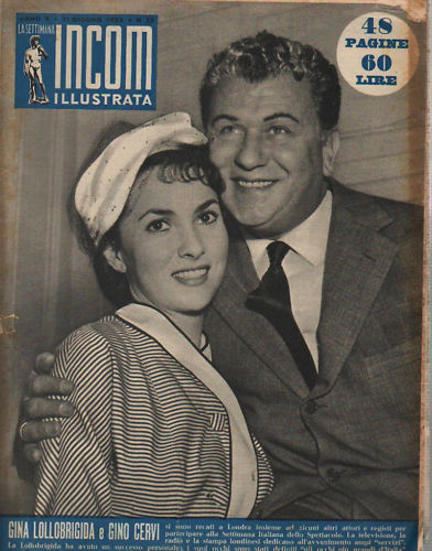 SETTIMANA INCOM magazine cover 21 June 1952