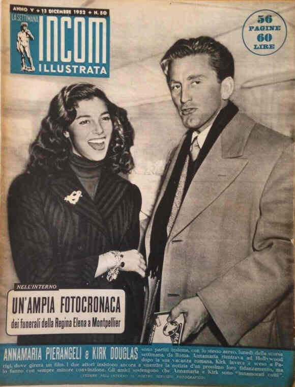 SETTIMANA INCOM magazine cover Issue 50 13 December 1952