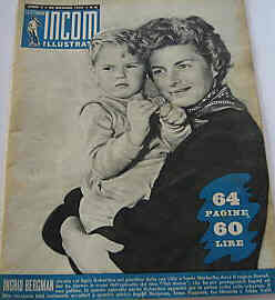 SETTIMANA INCOM magazine cover 20 December 1952