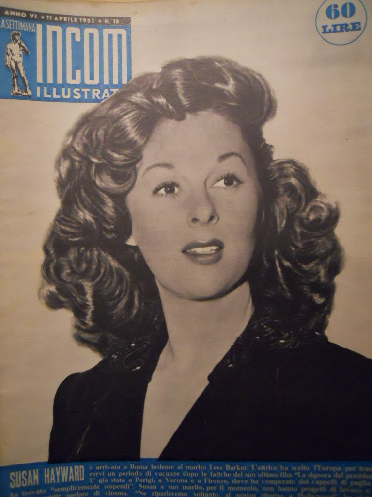 SETTIMANA INCOM magazine cover 11 April 1953