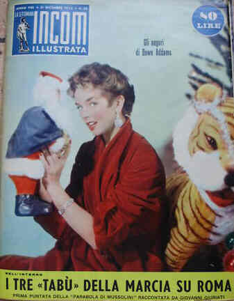 SETTIMANA INCOM magazine cover 31 December 1955