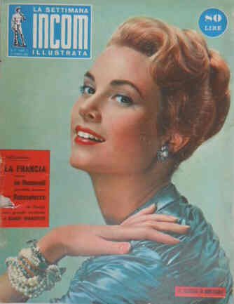 SETTIMANA INCOM magazine cover 21 January 1956