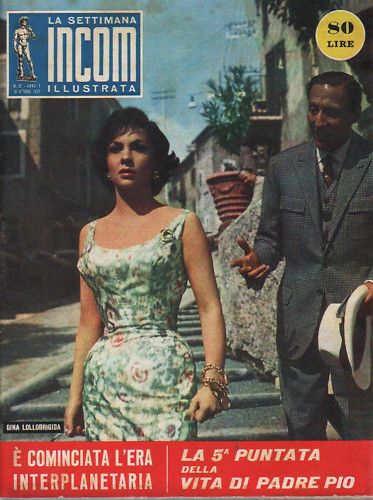 SETTIMANA INCOM magazine cover 19 October 1957