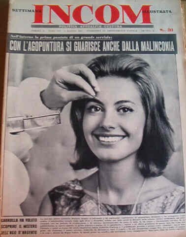 SETTIMANA INCOM magazine cover 12 August 1961