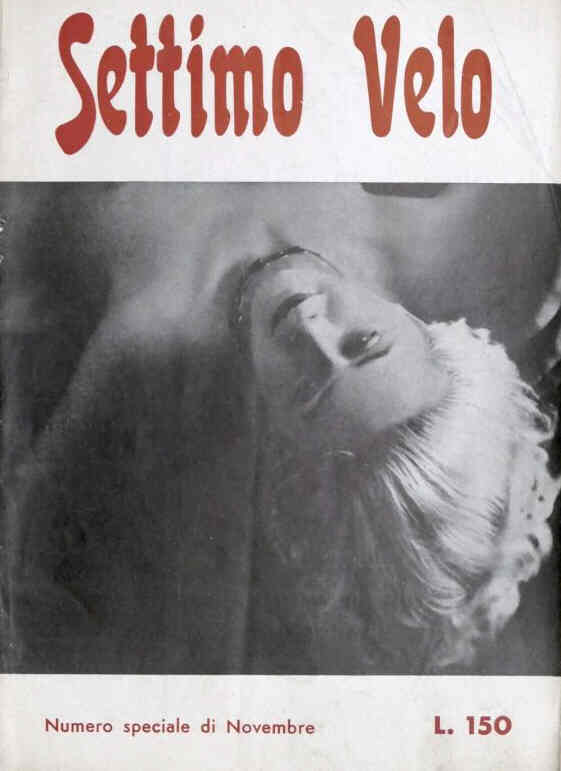 SETTIMO VELO magazine cover Issue 11 November 1949