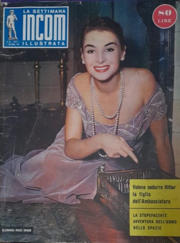 SETTIMANA INCOM magazine cover 7 September 1957