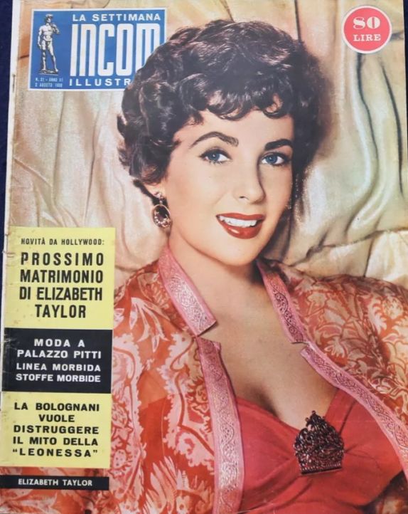 SETTIMANA INCOM magazine cover 2 August 1958