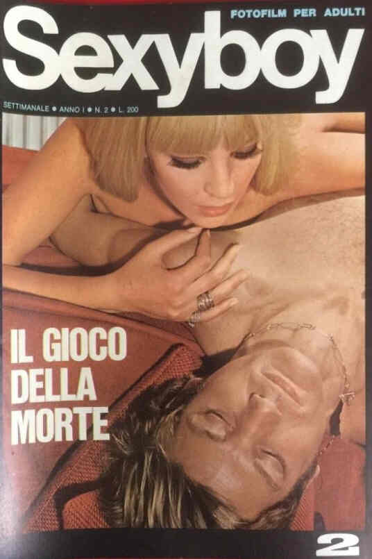 SEXYBOY magazine side cover Issue 2  1960
