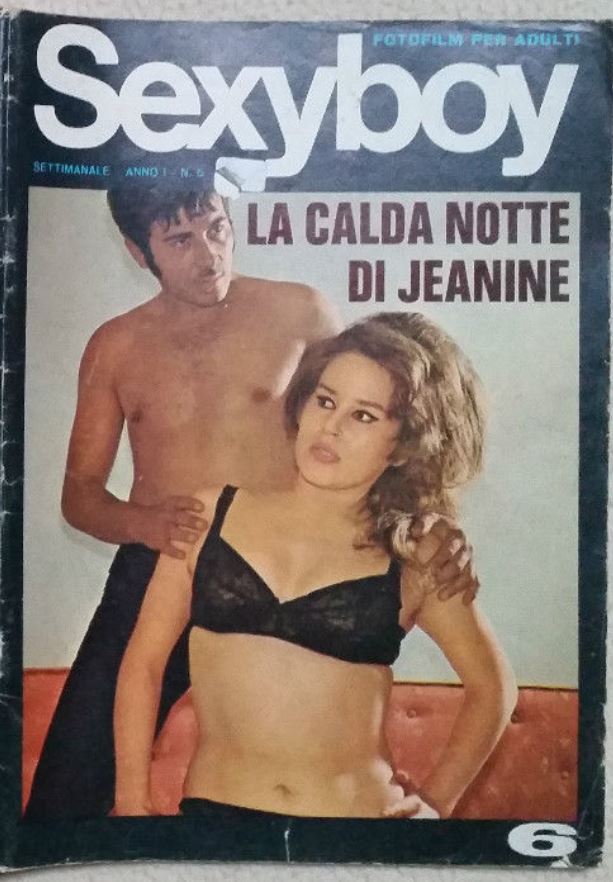 SEXYBOY magazine side cover Issue 6  1960