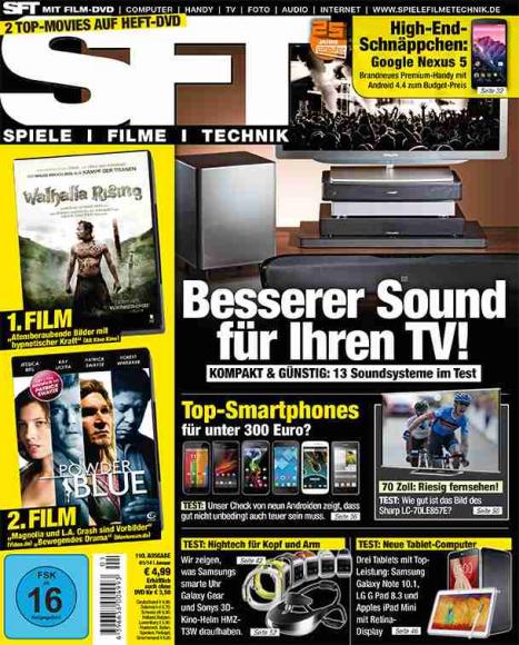 SFT magazine cover January 2014