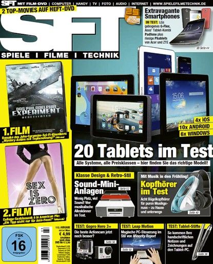 SFT magazine cover March 2014