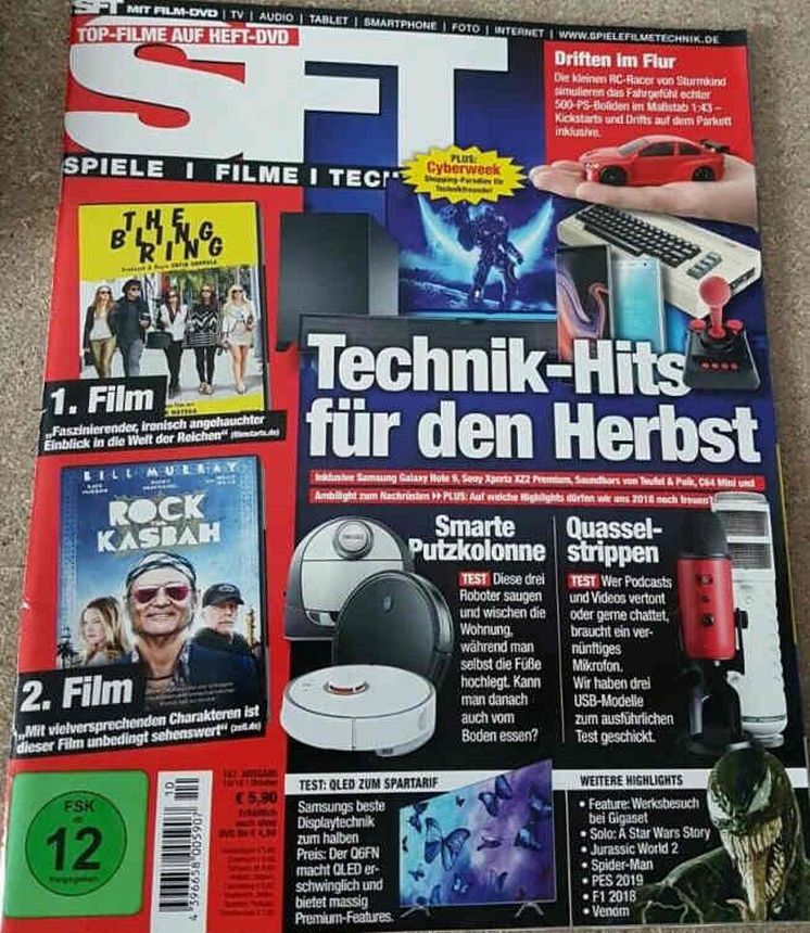 SFT magazine cover Issue 167  October 2018