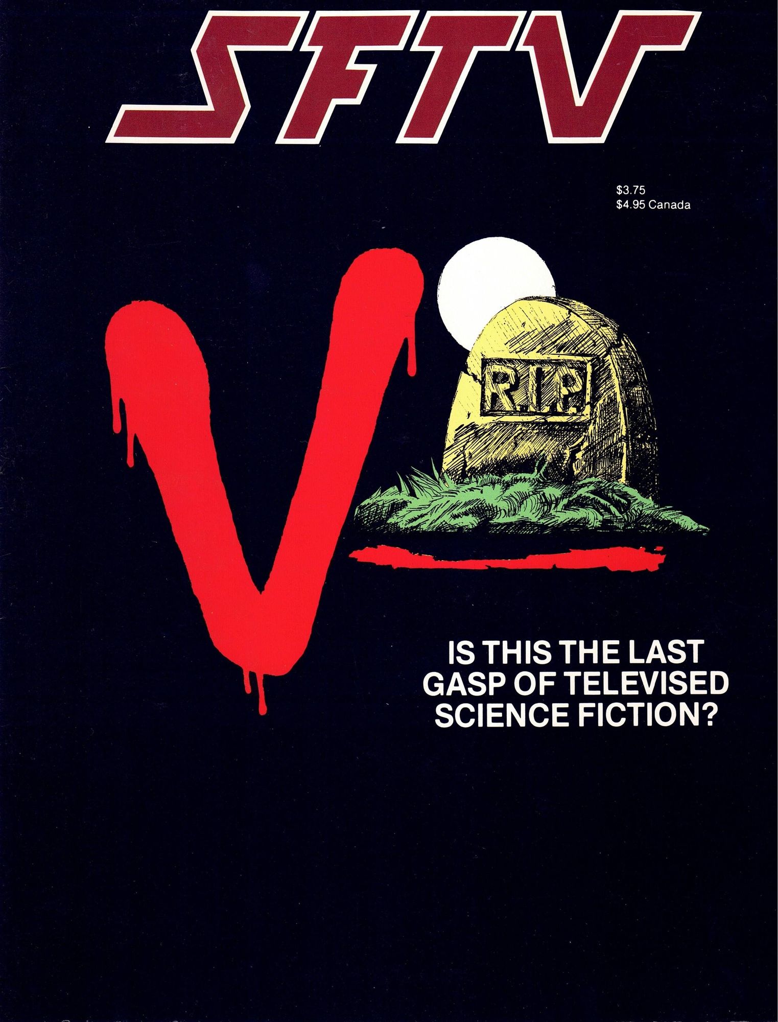 SFTV magazine cover Issue 4  March 1985