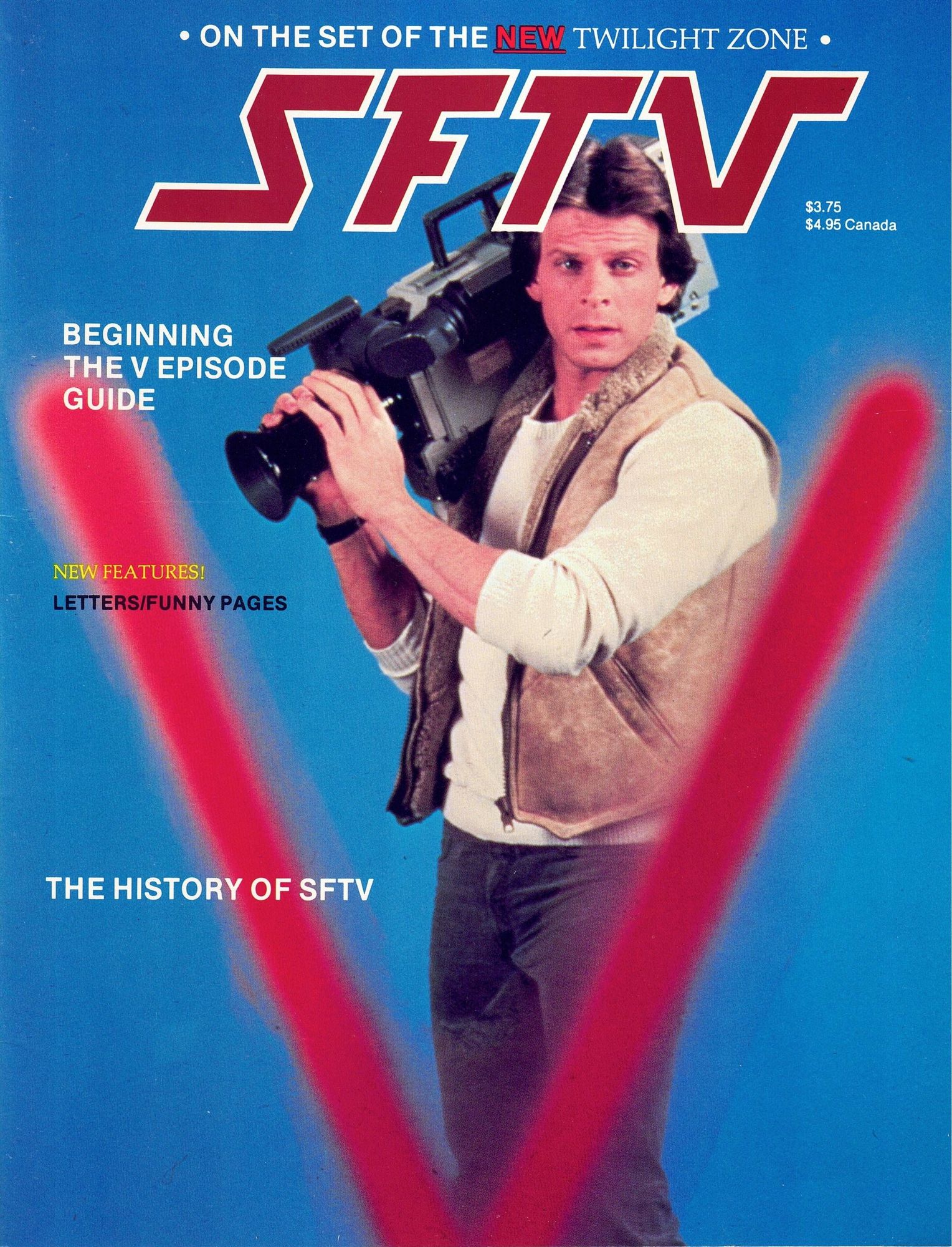 SFTV magazine cover Issue 6  July 1985