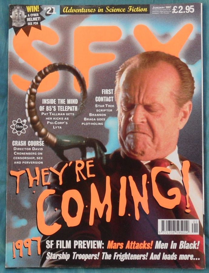 SFX magazine cover Issue 21 January 1997