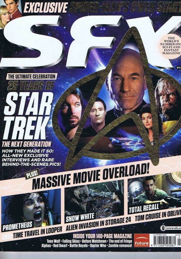 SFX magazine cover Issue 223 Summer 2012