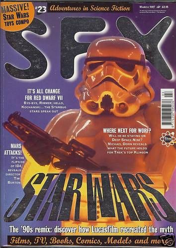 SFX magazine cover Issue 23 March 1997