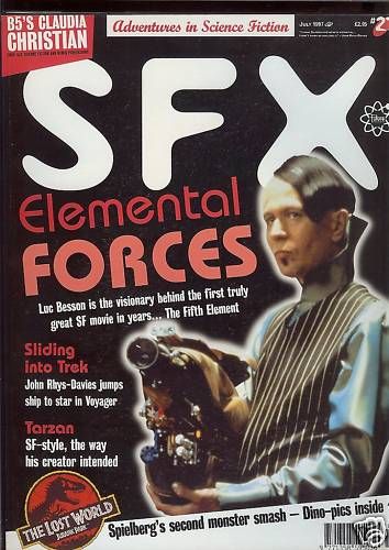 SFX magazine cover Issue 27 July 1997