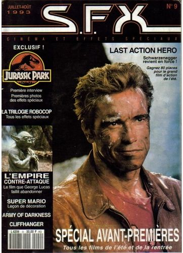 SFX (FR) magazine cover Issue 9 June/July 1993