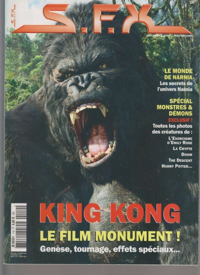 SFX (FR) magazine side cover Issue 119 Dec/January 2006
