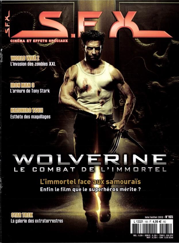 SFX (FR) magazine side cover Issue 165 June/July 2013