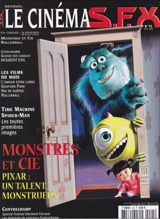 SFX (FR) magazine side cover Issue 95 March 2002