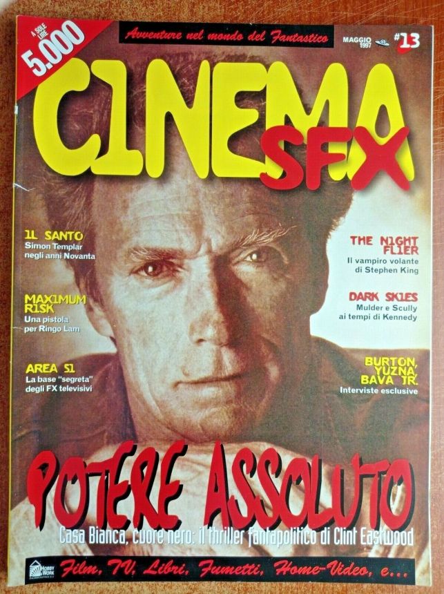 CINEMA SFX magazine cover Issue 13 May 1997