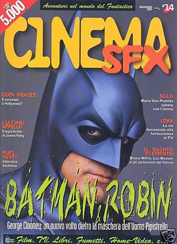 CINEMA SFX magazine cover Issue 14 June 1997